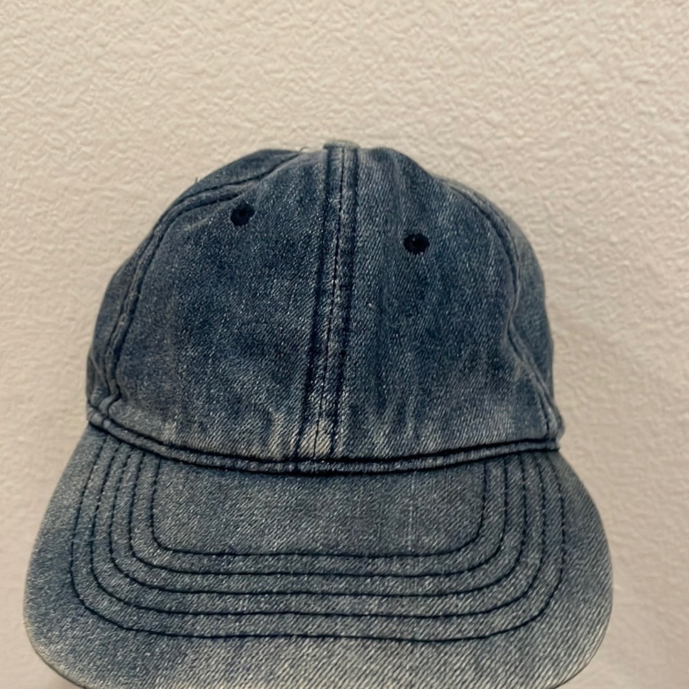 Blue denim hat